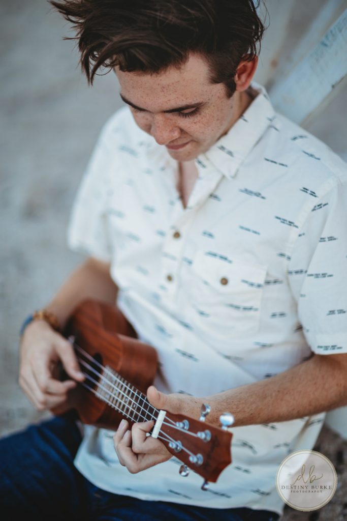 Senior Photography Ontario County Park Beach Pier