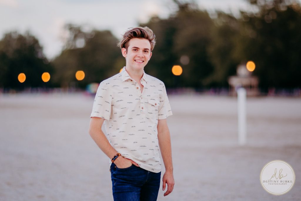 Senior Photography Ontario County Park Beach Pier