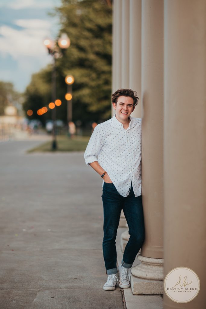 Senior Photography Ontario County Park Beach Pier