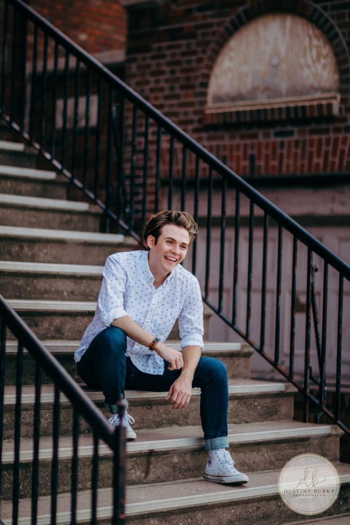 Senior Photography Ontario County Park Beach Pier