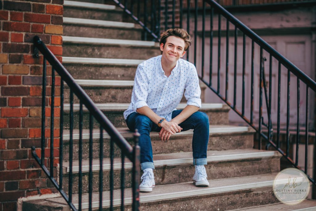Senior Photography Ontario County Park Beach Pier