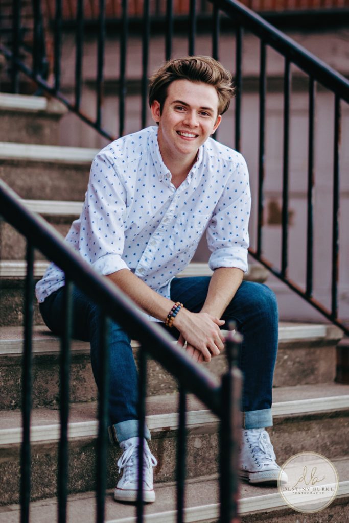 Senior Photography Ontario County Park Beach Pier