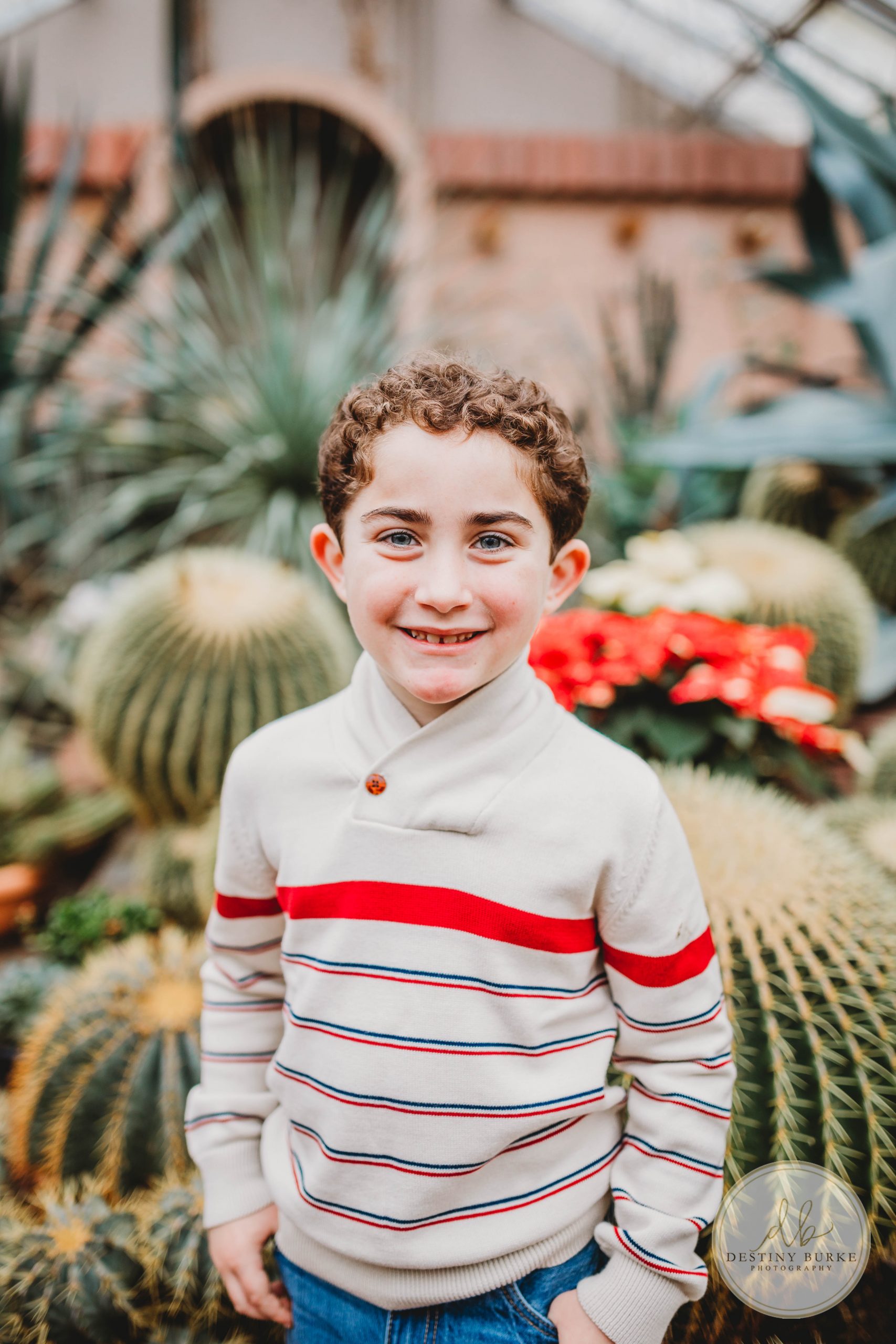 Lamberton Conservatory, Highland Park, Rochester, NY, Photographer, photography, cactus, child, 7 years old,