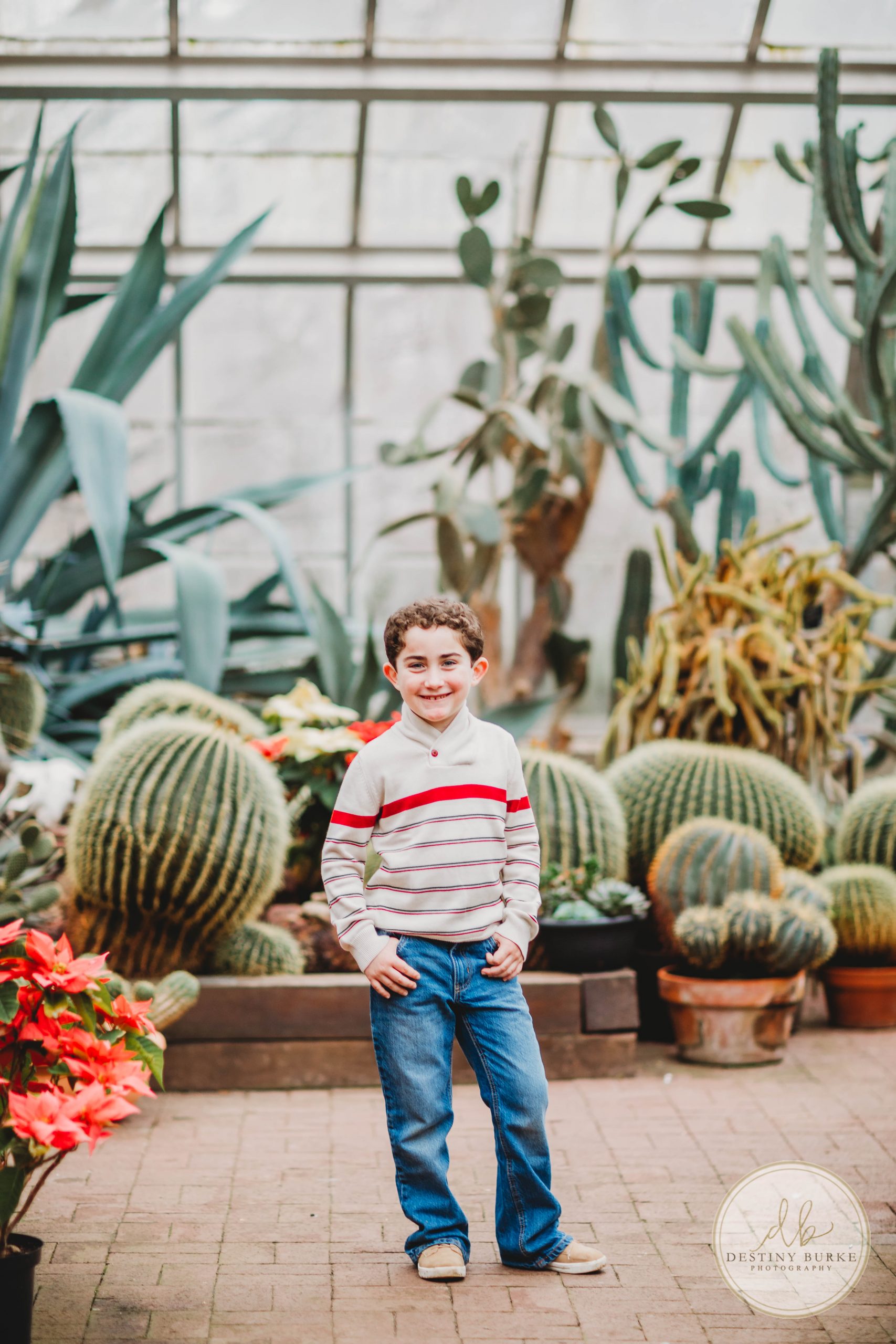 Lamberton Conservatory, Highland Park, Rochester, NY, Photographer, photography, cactus, child, 7 years old,