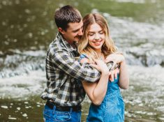 Couples, Engagement, Photography, Photographer, Avon, NY, Monroe County, Livingston County, 5 Arch Bridge, Creek Session