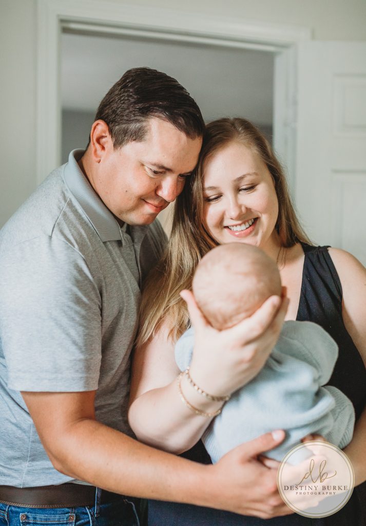 Family Portraits of Mom, Dad and baby, located in Caledonia, NY, near Rochester