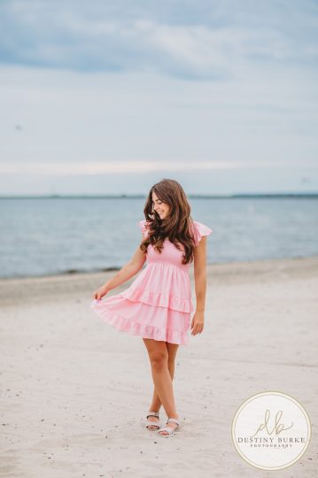 Senior Photo Session at Ontario Beach Park Rochester, NY